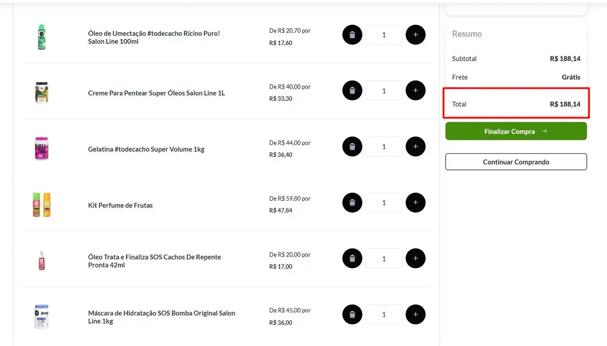 Personal Shopper | Buy from Brazil -Hair Care Shampoos- 11 units  (DDP)