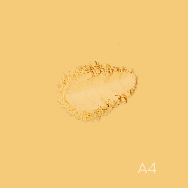 Catharine Hill Angel Powder Loose Face Powder by Pri Lessa – Ultrafine Matte Setting Powder 0.35 oz (10g) – Shade A4 yellow tone for deep dark skins – Buy now at MKPBR.COM – Worldwide Shipping