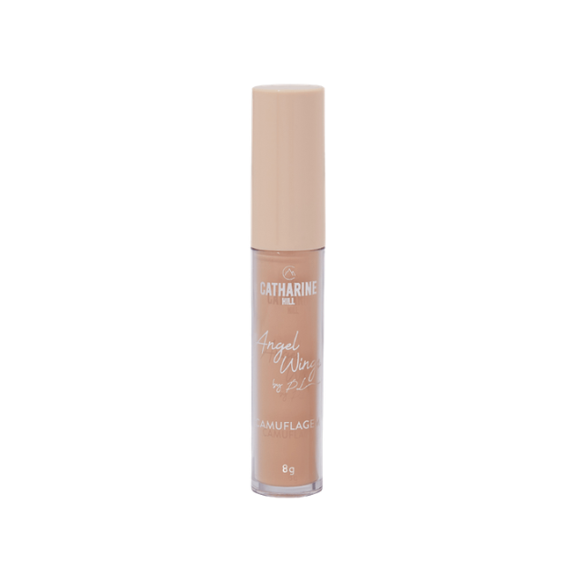Catharine Hill Angel Wings High Coverage Camouflage Concealer – Hydrating Matte Finish 0.28 oz (8g) – Shade A3 medium tone – Buy now at MKPBR.COM – Worldwide Shipping
