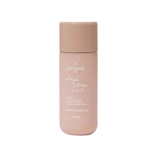 Catharine Hill Angel Wings High Coverage Foundation by Pri Lessa – Waterproof & Hydrating 1.35 fl oz (40ml) – Shade A1 with pink undertone – Buy now at MKPBR.COM – Worldwide Shipping