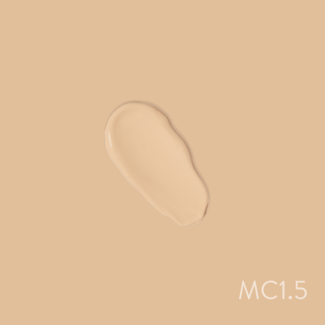 Catharine Hill Angel Wings Medium Coverage Foundation by Pri Lessa – Oil-Free Waterproof 1.01 fl oz (30ml) – Shade MC1.5 light-medium tone – Buy now at MKPBR.COM – Worldwide Shipping