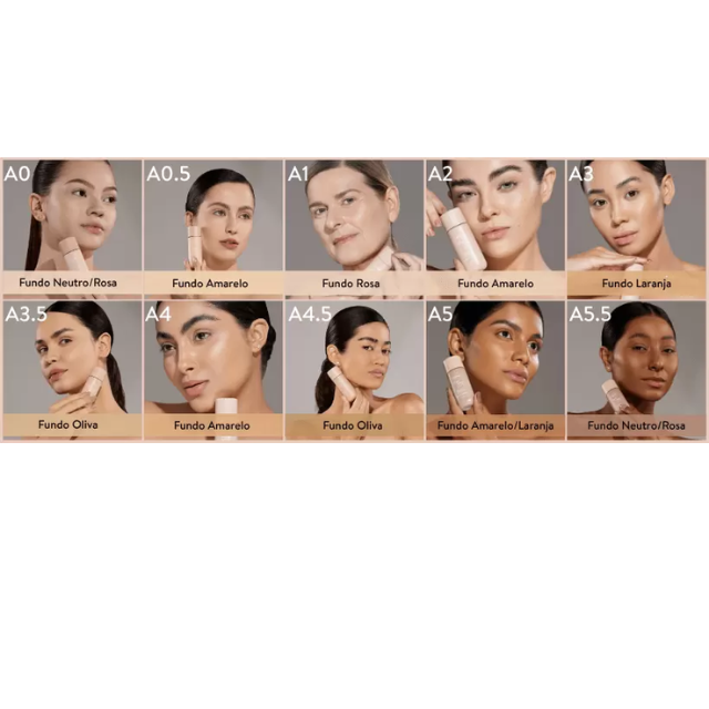 Catharine Hill Angel Wings High Coverage Foundation by Pri Lessa – Waterproof & Hydrating 1.35 fl oz (40ml) – Available in 21 diverse shades – Buy now at MKPBR.COM – Worldwide Shipping