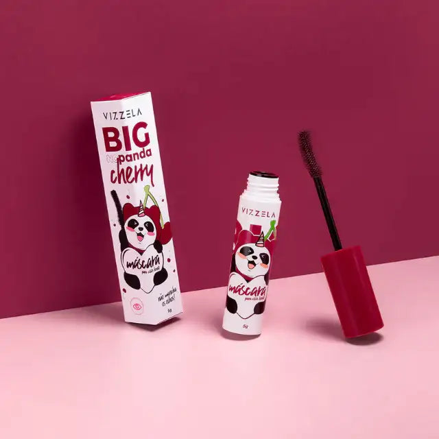 Brazilian Mascara Big No Panda by Vizzela – 0.17 oz (5g) – Buy now at MKPBR.COM – Worldwide Shipping