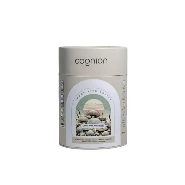 Cognion Lion's Mane Coffee for Enhanced Focus & Mental Clarity - 10.58 oz (300g) - Nootropic Coffee Blend – Buy now at MKPBR.COM – Worldwide Shipping