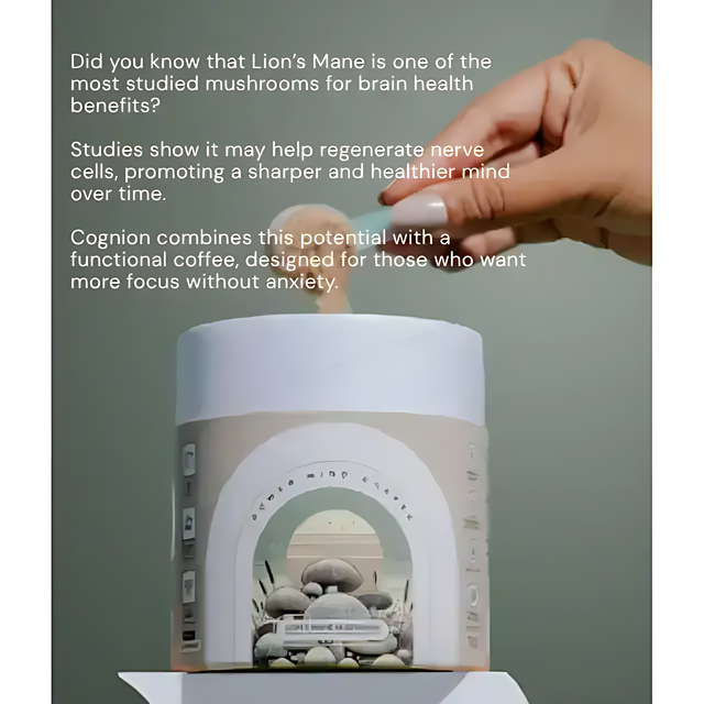 Cognion Lion's Mane Coffee for Enhanced 
