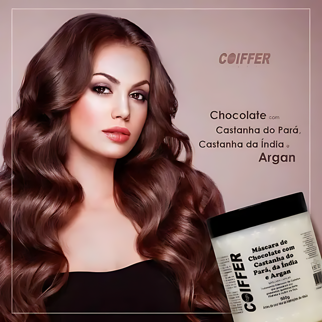 Coiffer Argan, Brazil Nut, and Cocoa Hai
