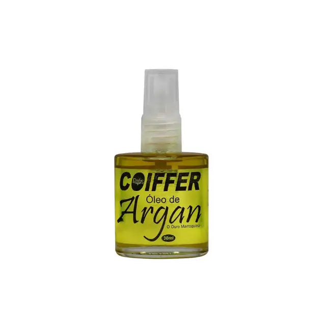 Coiffer Argan Oil for Hair, 30ml, for brilliant shine, deep moisturization, and split end repair – Buy now at MKPBR.COM – Worldwide Shipping.