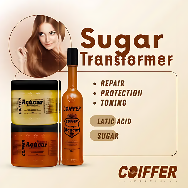 Coiffer Brazilian Hair Repair Formula, blending traditional wisdom with advanced science for optimal hair wellness – Buy now at MKPBR.COM – Worldwide Shipping.