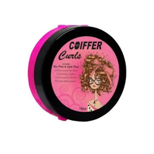 Coiffer Curls Leave-in Cream, 150g, designed for no-poo and low-poo curly hair routines – Buy now at MKPBR.COM – Worldwide Shipping.