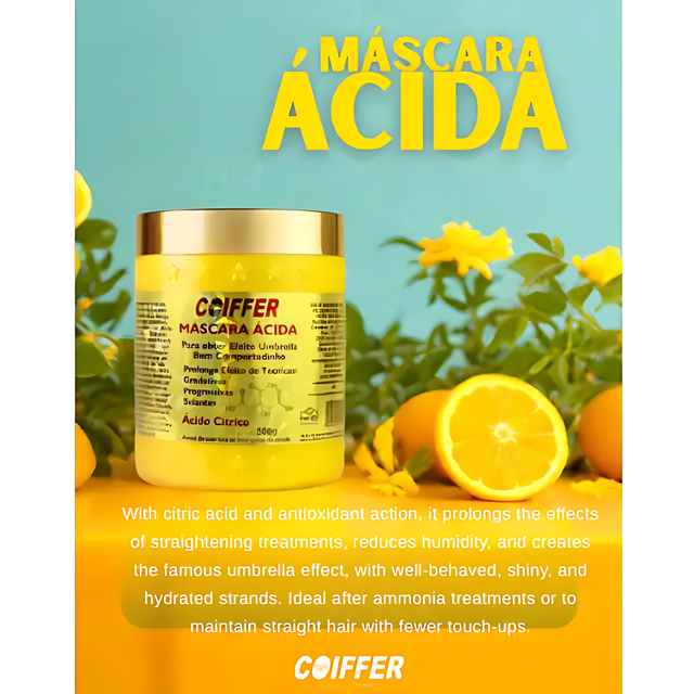 Coiffer Cuticle Sealing Mask, ensuring intense shine and protection against environmental aggressors – Buy now at MKPBR.COM – Worldwide Shipping.