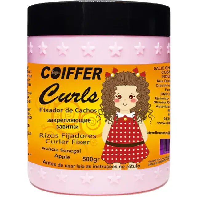 Coiffer Long-Lasting Curl Hold Gel, maintaining your curl structure and style throughout the day – Buy now at MKPBR.COM – Worldwide Shipping.