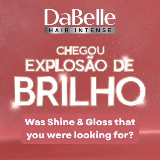 DaBelle Explosão de Brilho Brazilian shine routine set for revitalized glossy hair – Buy now at MKPBR.COM – Worldwide Shipping