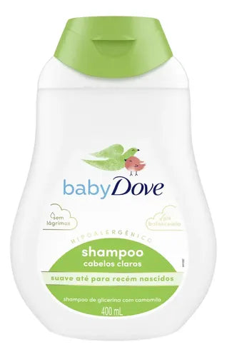 Dove Baby Dove Shampoo for Light Hair 400ml front view – Buy now at MKPBR.COM – Worldwide Shipping