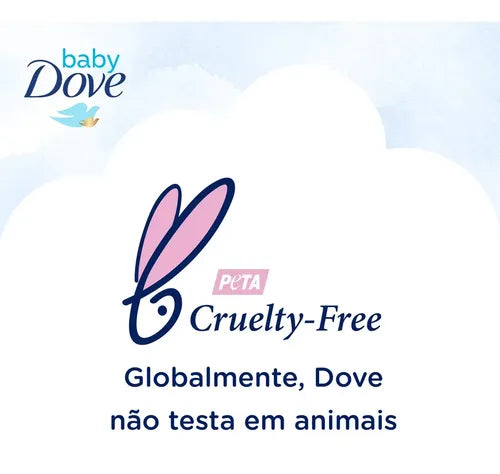 Dove Baby Dove Head-To-Toe Wash Rich Moisture 200ml cruelty-free badge – Buy now at MKPBR.COM – Worldwide Shipping