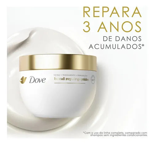 Dove Bond Repair 10-in-1 Mask 250 g benefits infographic 1 – Buy now at MKPBR.COM – Worldwide Shipping