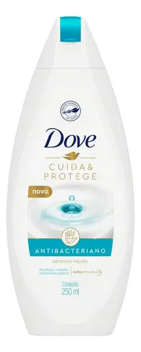 Dove Care & Protect Antibacterial Body Wash 250ml front view – Buy now at MKPBR.COM – Worldwide Shipping