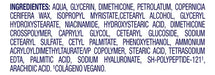 Dove Concentrated Balm for Feet 90g ingredients panel – Buy now at MKPBR.COM – Worldwide Shipping