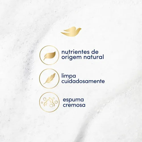 Dove Deep Moisture Body Wash Refill Pouch 200ml benefits infographic – Buy now at MKPBR.COM – Worldwide Shipping