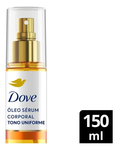 Dove Even Tone Body Oil 150ml back label – Buy now at MKPBR.COM – Worldwide Shipping