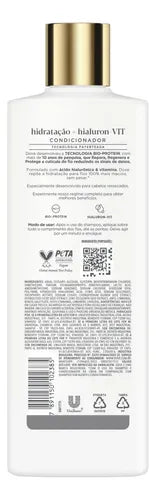 Dove Hydration + Hyaluron-VIT Conditioner 370ml Back label – Buy now at MKPBR.COM – Worldwide Shipping