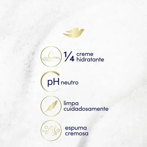 Dove Original Bar Soap 6-Pack 90g benefits icons pH neutral moisturizing cream – Buy now at MKPBR.COM – Worldwide Shipping