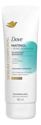 Dove Pantenol + Dermo-Repair Body Serum 180 ml front view – Buy now at MKPBR.COM – Worldwide Shipping