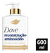 Dove Reconstruction + Amino Acid Conditioner 600 ml Bottle close-up – Buy now at MKPBR.COM – Worldwide Shipping