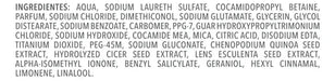 Dove Reconstruction + Amino Acid Shampoo 600 ml Ingredients panel – Buy now at MKPBR.COM – Worldwide Shipping
