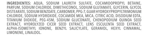 Dove Reconstruction + Amino Acid Shampoo 600 ml Ingredients panel – Buy now at MKPBR.COM – Worldwide Shipping