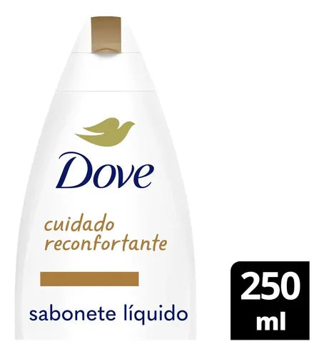 Dove Shea Butter & Vanilla Body Wash 250ml front angle – Buy now at MKPBR.COM – Worldwide Shipping