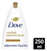 Dove Shea Butter & Vanilla Body Wash 250ml front angle – Buy now at MKPBR.COM – Worldwide Shipping