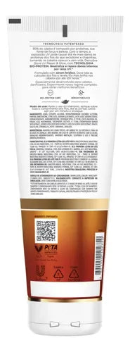 Dove UV Repair & Glow + Ferulico Conditioner 250 ml back label – Buy now at MKPBR.COM – Worldwide Shipping