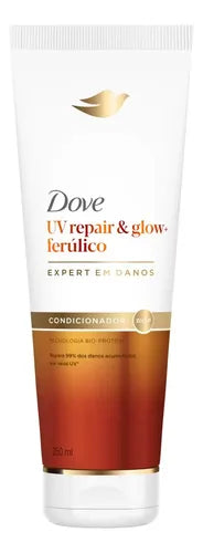 Dove UV Repair & Glow + Ferulico Conditioner 250 ml front view – Buy now at MKPBR.COM – Worldwide Shipping