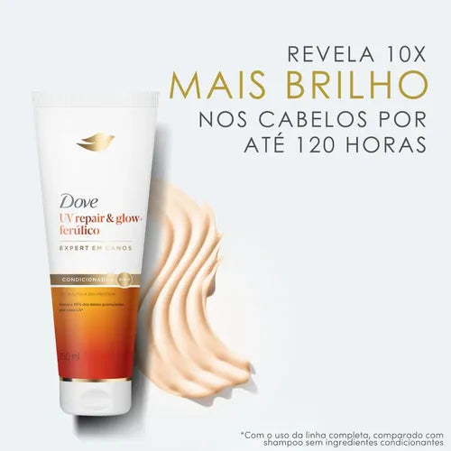 Dove UV Repair & Glow + Ferulico Conditioner 250 ml full line – Buy now at MKPBR.COM – Worldwide Shipping