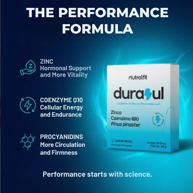Durazul ingredients including Zinc, CoQ10, and Pinus Pinaster – Buy now at MKPBR.COM – Worldwide Shipping