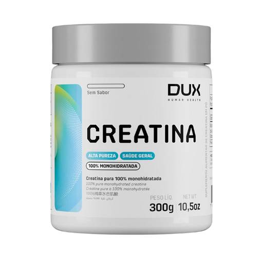 Dux Creatina Monohidratada 10.58 oz (300 g) Pure Creatine Supplement – Buy now at MKPBR.COM – Worldwide Shipping
