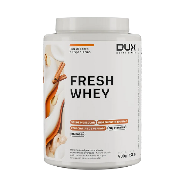 Dux FreshWhey Fior di Latte Protein Powder Jar – Buy now at MKPBR.COM – Worldwide Shipping
