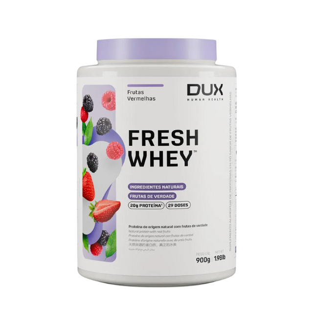 Dux FreshWhey Red Berries 31.75 oz Freeze-Dried Fruit Protein – Buy now at MKPBR.COM – Worldwide Shipping
