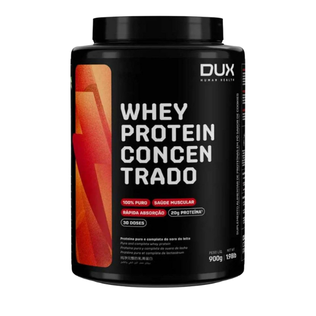 Dux Whey Protein Concentrate 900g Neutral Flavor Unflavored Protein Powder – Buy now at MKPBR.COM – Worldwide Shipping