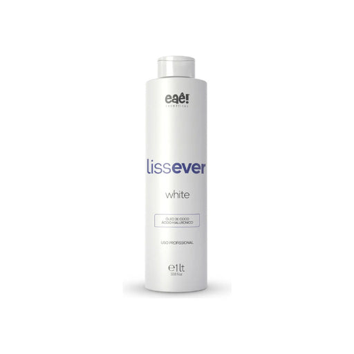 Eaê Cosméticos Ativo LissEver White 500ml packaging showing the official professional bottle design – Buy now at MKPBR.COM – Worldwide Shipping