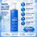 Eaê Cosméticos Kit NanoTecnologia Capilar A Jato Blue Booster packaging showing Panthenol and Hyaluronic Acid ingredients – Buy now at MKPBR.COM – Worldwide Shipping