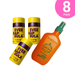Everkapsula and Gold Spell Tônico Poderoso 8-Pack bundle for long term hair care - Buy now at MKPBR.COM - Worldwide Shipping