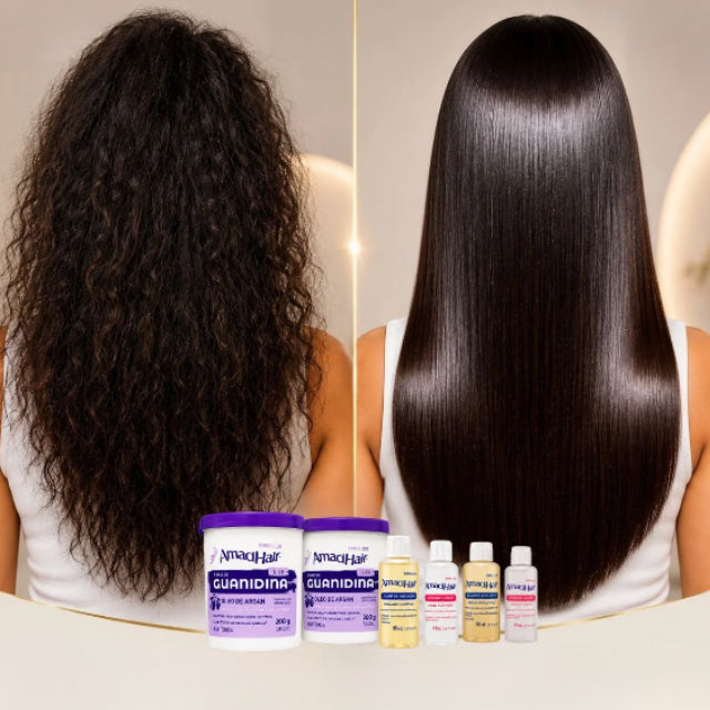 Embelleze AmaciHair Liso professional salon relaxer with progressive smoothing action – Buy now at MKPBR.COM – Worldwide Shipping