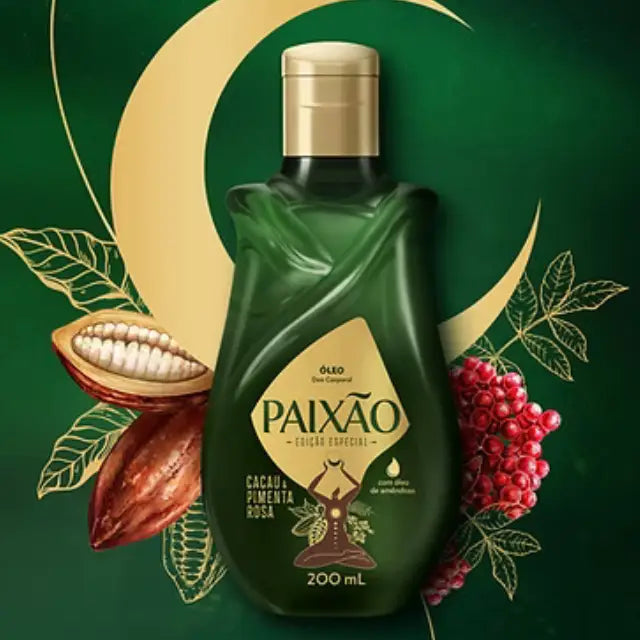 Energizing fragrance body lotion from the Paixão Feminino Ancestral line – Buy now at MKPBR.COM – Worldwide Shipping