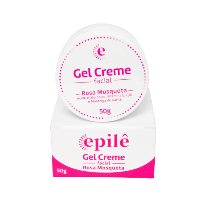 Epilê Facial Gel Cream 1.76 oz (50 g) – Multi-Benefit Hydration & Repair – Buy now at MKPBR.COM – Worldwide Shipping
