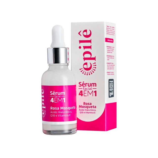 Epilê Facial Serum 4-in-1 1.01 oz (30 ml) – Multi-Action Hydration & Regeneration – Buy now at MKPBR.COM – Worldwide Shipping
