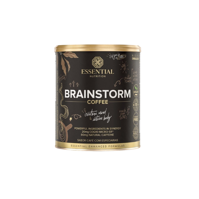 Brainstorm Coffee 186g with Coffee  flavor – Buy now at MKPBR.COM – Worldwide Shipping