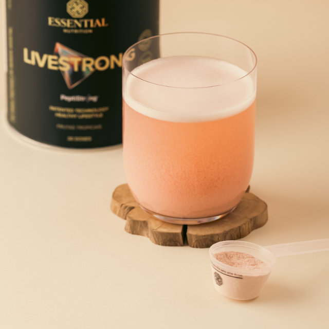 LiveStrong lactose‑free, sugar‑free functional mix – Buy now at MKPBR.COM – Worldwide Shipping