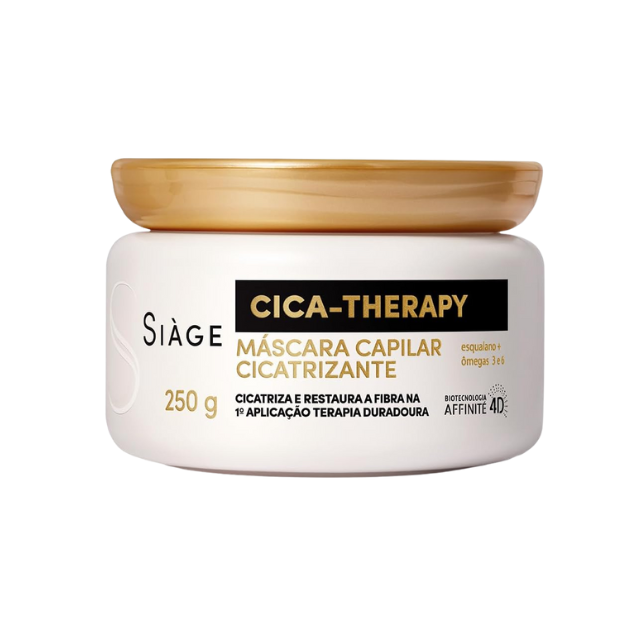 Eudora Siàge Cica Therapy Capillary Mask for damaged hair restoration and strength – Buy now at MKPBR.COM – Worldwide Shipping