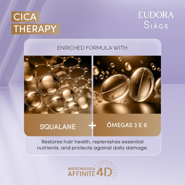 Eudora Siàge Cica Therapy with Squalane and Omegas for deep repair – Buy now at MKPBR.COM – Worldwide Shipping